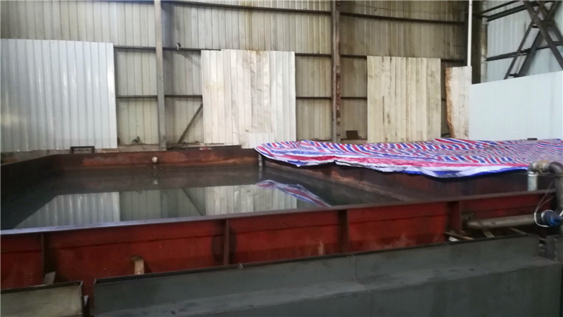 為磨機、窯做的大齒輪及輪帶的熱處理爐